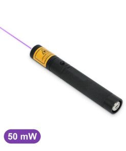 50 mW paarse laserpointer van Emax met paarse laserstraal