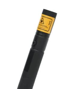 Klasse 3B-label met 50 mW op de rode laserpointer