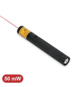 50 mW rode laserpointer van Emax met rode laserstraal
