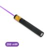 200 mW paarse laserpointer van Emax met paarse laserstraal
