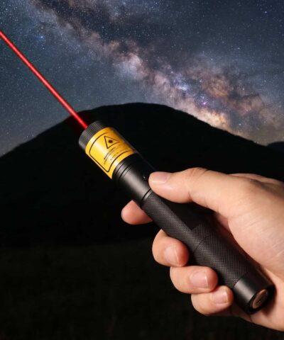 Sterren aanwijzen met de 200 mW rode laserpointer