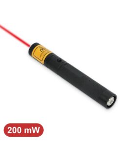 200 mW rode laserpointer van Emax met rode laserstraal