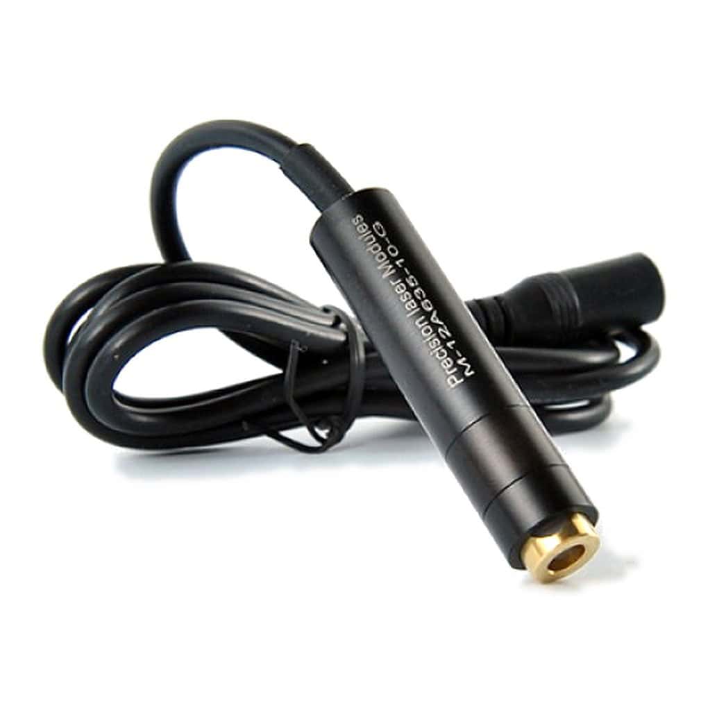 Emax 1mW lasermodule 230V met kabel en voedingsaansluiting
