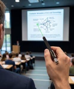 Emax groene laserpen met aan/uitknop: aanwijzen in de collegezaal