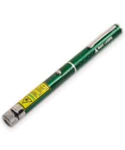 Emax groene laserpen met vijf opzetstukjes, productfoto 3